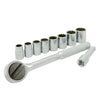 Juego de Dados y Accesorios de 3/8" 10 Piezas Surtek A02M