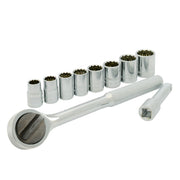 Juego de Dados y Accesorios de 3/8" 10 Piezas Surtek A02M