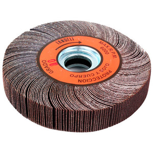 Rueda LP De 6" X 1" X 1", Grano 80, X-88, Fandeli 09050