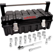 Juego de 21 Dados y Accesorios Métricos 1/2" Urrea 54P20M
