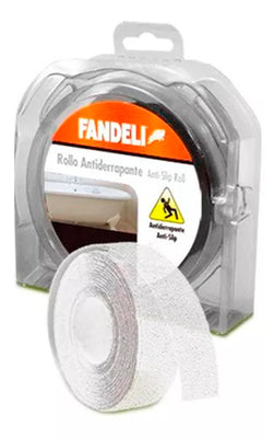 Rollo De Cinta Antiderrapante Trans 0.025m X 6.000m, P-93, Fandeli 72271