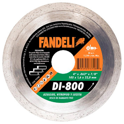 Disco Diamante Rin Continuo Pro 4