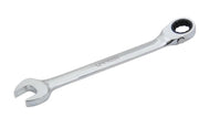 Llave combinada de matraca spline reversible 1/2"