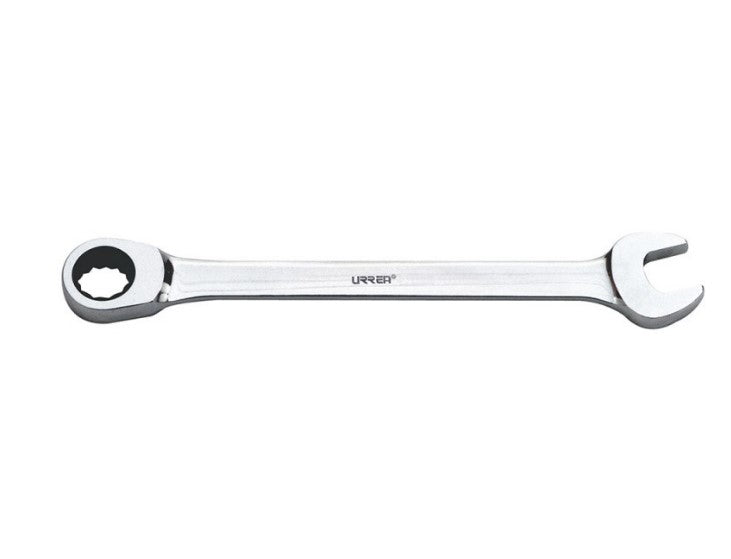 Llave combinada pulido espejo de matraca métrica, 12 puntas, 24 mm" 1224MCM