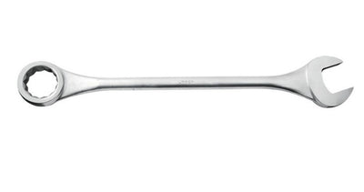 Llave combinada jumbo satinada en pulgadas, 12 puntas, 2-1/2