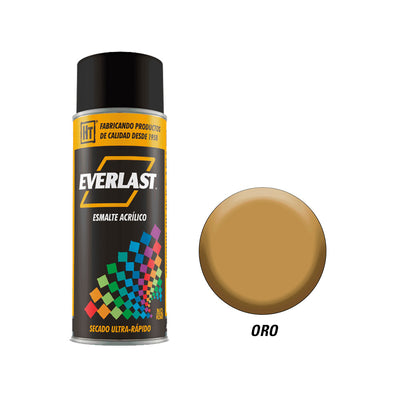 Pintura en Aerosol Oro Everlast 400ml 150110