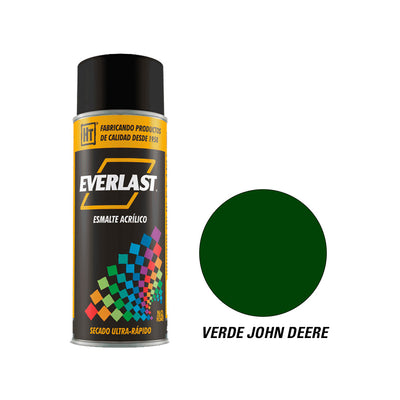 Esmalte En Aerosol Acrílico Verde John Deere 400ml, Everlast 150125