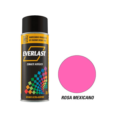 Pintura en Aerosol Rosa Mexicano Everlast 400ml 15-0135