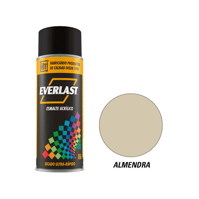 Pintura en Aerosol Almendra 400ml, Everlast 150143