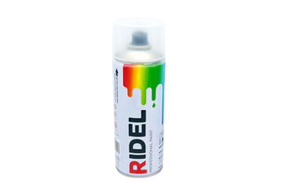 Pintura en Aerosol 400 ml/280gr Transparente, Ridel PA-T.