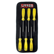 Juego de 6 Destornillador Ámbar Punta Torx Urrea 93W