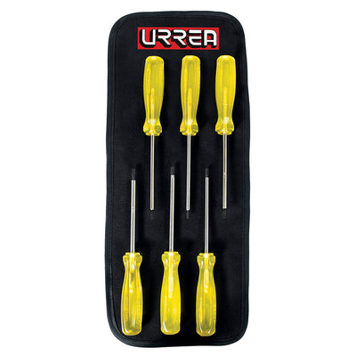 Juego de 6 Destornillador Ámbar Punta Torx Urrea 93W