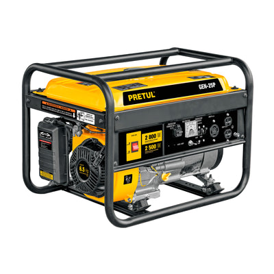 Generador Eléctrico Con Motor a Gasolina, 2,800W, Pretul 26034