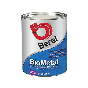 Galón Biometal Esm. Base Agua Blanco, Berel 4223-5