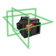 Láser Verde de 3 Planos 360 M12 - KIT Milwaukee 3632-21