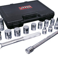 Juego de 17 Dados y Accesorios en Pulgadas 1/2" Urrea 5400P