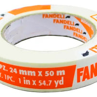 Cinta Masking Tape Multiusos 24mm X 50m  (1"), Fandeli 72162