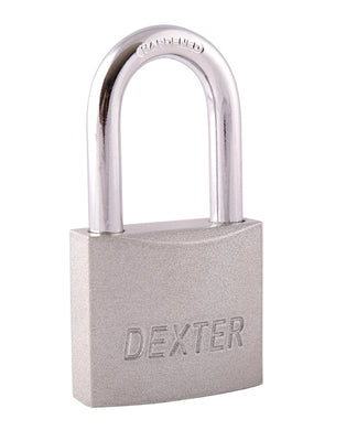 Candado Metálico 30 MM Gancho Largo, Dexter 6916