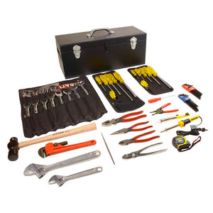 Juego básico industrial para instrumentista calibrador en pulgadas, 64 piezas Urrea 98161