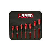 Juego de 7 destornilladores bimaterial 1000V Urrea 9700BA