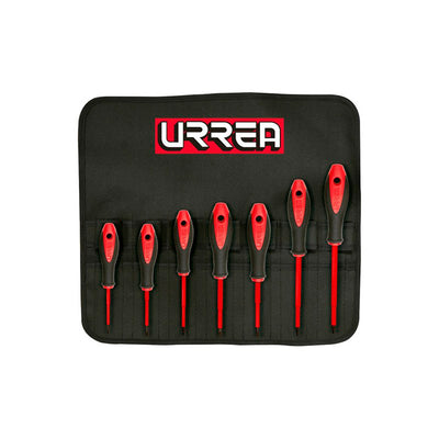 Juego de 7 destornilladores bimaterial 1000V Urrea 9700BA