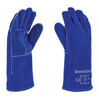 Guante Soldador Afelpado Azul Dermacare 99-818