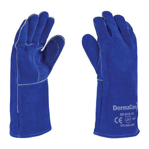 Guante Soldador Afelpado Azul Dermacare 99-818