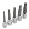 Juego de 5 Dados Punta Ribe 1/2" Urrea 5443M5