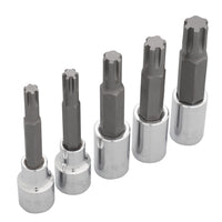 Juego de 5 Dados Punta Ribe 1/2" Urrea 5443M5