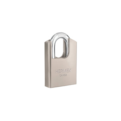 Candado De Acero Maxima Seguridad, 60mm, Hermex 43335