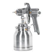 Pistola P/Pintar Succión HVHP Vaso Alum, 1.8mm, 2 Vál, Truper 14087