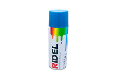 Pintura en Aerosol 400 ml/280gr Azul Ultramar, Ridel PA-AR.