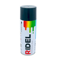 Pintura en Aerosol 400 ml/280gr Gris Acero, Ridel PA-G2.