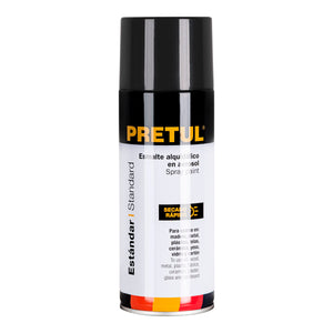 Pintura En Aerosol, Gris Oscuro, 400 ml, Pretul PA-GO-P