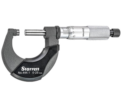 Micrómetro Mecánico 0-25mm Starrett 444.1MXRL-25