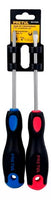 Dúo de Desarmadores 3/16' x 4' Mango Comfort Grip, Pretul 20216