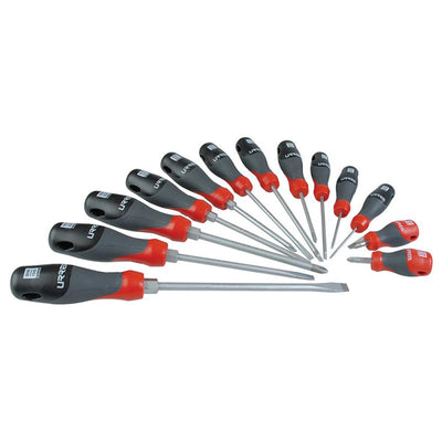 Juego de 13 destornilladores trimaterial combinados Urrea JCDT13