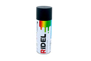 Pintura en Aerosol 400 ml/280gr Negro Mate, Ridel PA-NM.