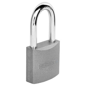 Candado De Hierro 38 mm Gancho Largo En Caja, Hermex 43323