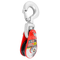 Pasteca 2 Toneladas Gancho Para Cable De Acero 3/8", Dogotuls CD5032