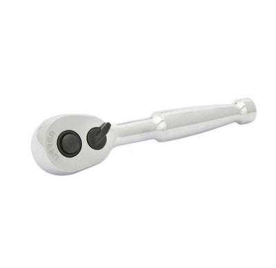 Matraca reversible mango corto para dado cuadro de 3/8