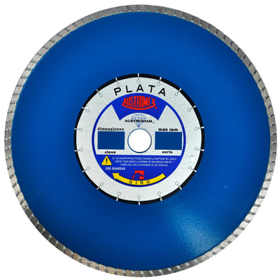 Disco de Diamante de 14 x 0.12 x 1 Azul Plata Austrodiam 839