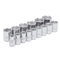 Juego de 15 Dados en Pulgadas 1/2" 6 Puntas Urrea 54110