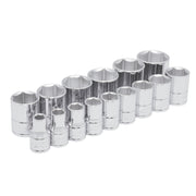Juego de 15 Dados en Pulgadas 1/2" 6 Puntas Urrea 54110