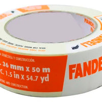 Cinta Masking Tape Multiuso 36mm X 50m  (1 "), Fandeli 72719