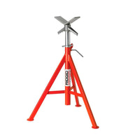 Soporte De Tubo Bajo Con Cabezal De Rodillo Con Ajuste De Altura De 50,8 a 96,5 cm, Ridgid 56657