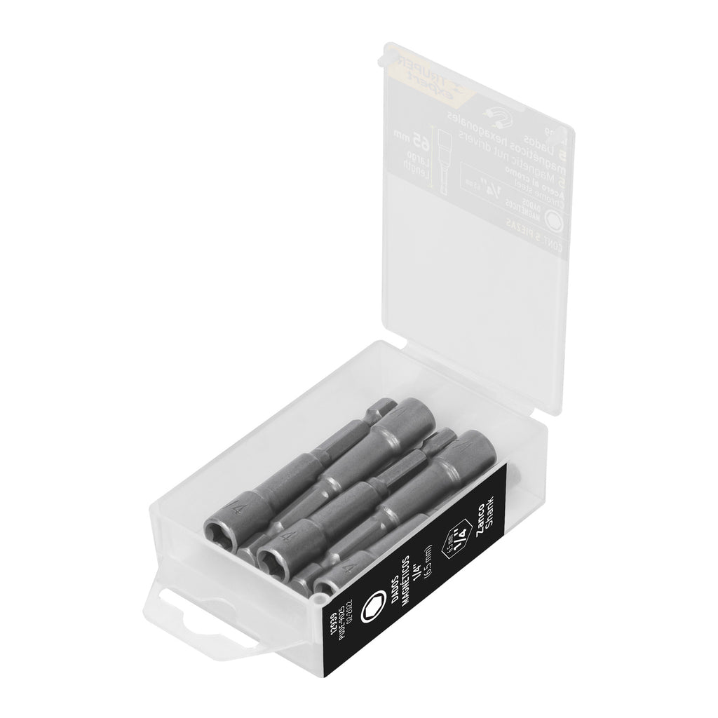 Juego de Dados Magneticos 1/4" (5 Pzs), Expert 12939