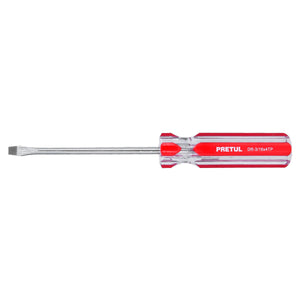 Desarmador Plano 3/16 x 4" Mango De PVC, Pretul 21458