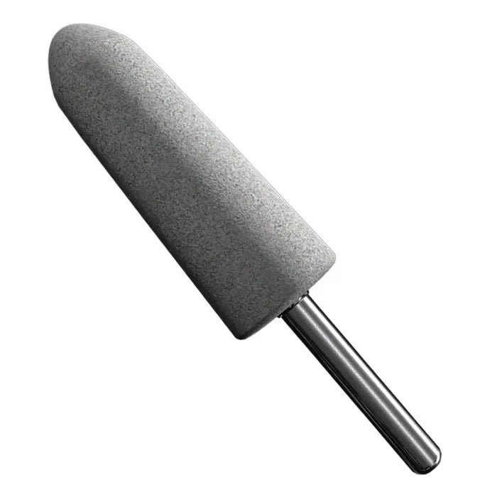 Punta Montada para el Desbaste A-3 Gris de 1 x 2-3/4 x 1/4 Austromex 410