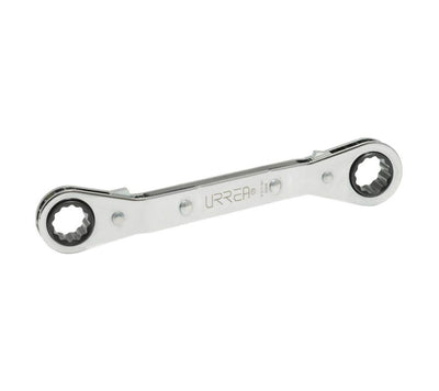 Llave de Estrías de Matraca Acodada 3/4